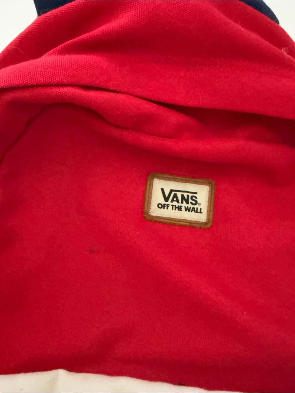 Vans Tricolor Red, Navy & White Everyday Backpack